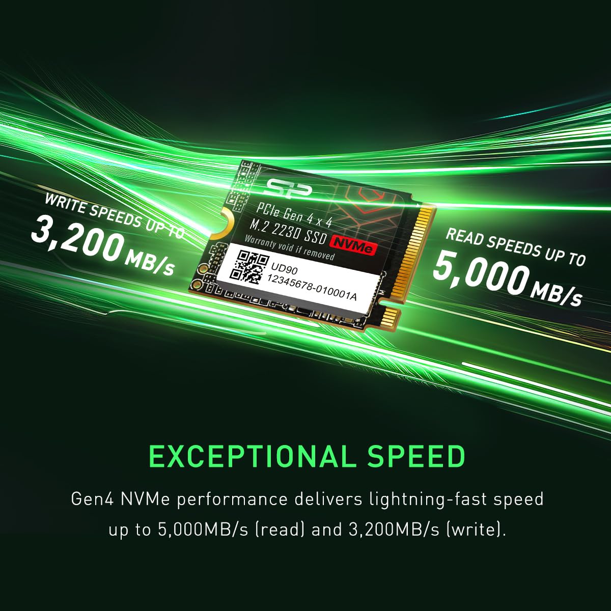 Amazon.in: Buy SP Silicon Power UD90 2230 1TB SSD PCIe Gen 4x4 R/W